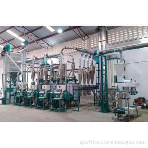 Maize Milling Machine for 30t per 24h in Nairobi, Kenya